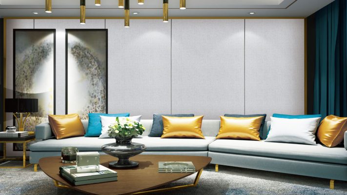 cách phối vải dán tường